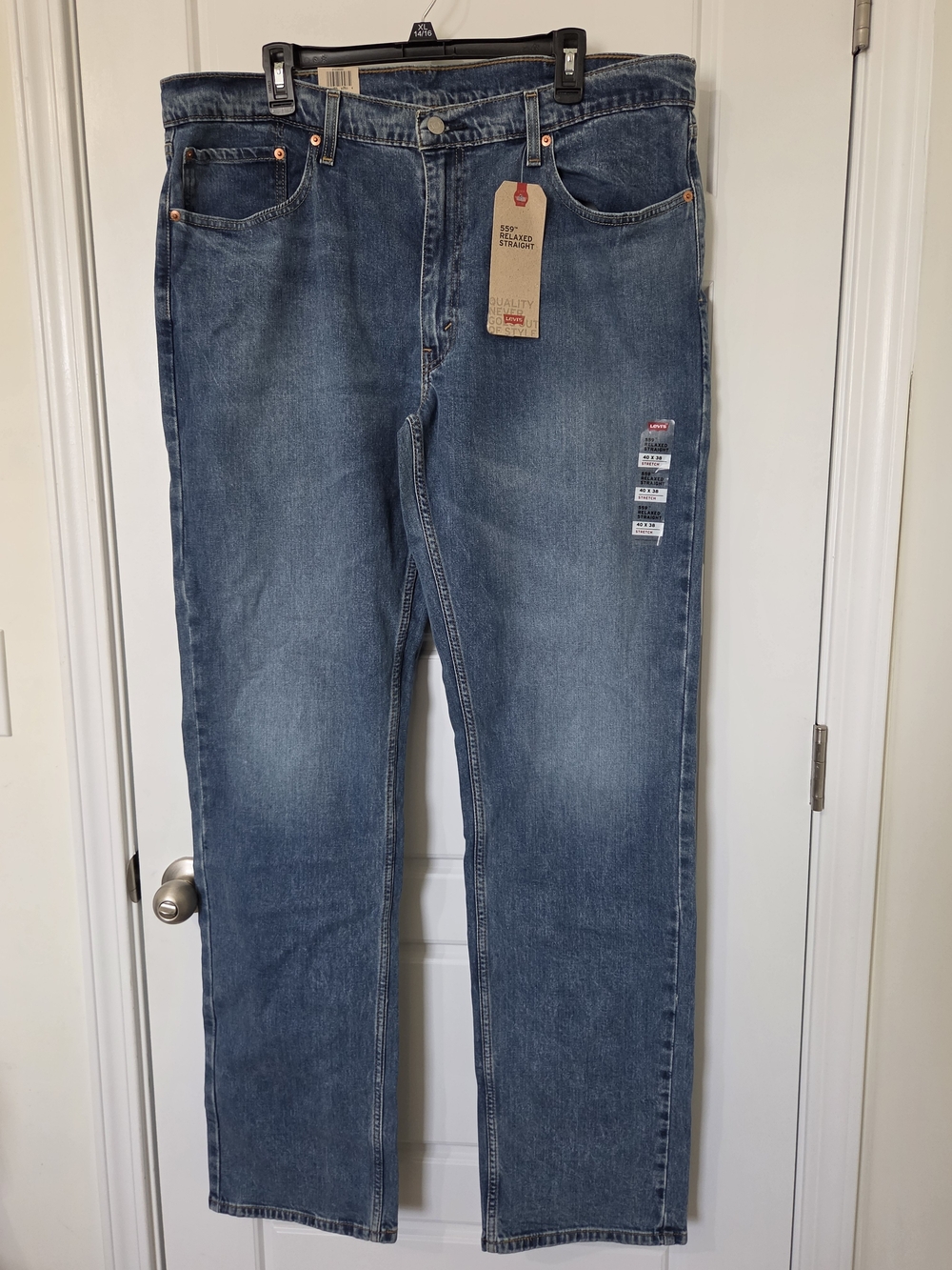 Men's Levi's 559 Relaxed Straight Jeans Size 40x38 B&T NWT